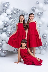 Vestido Yane Midi Marsala
