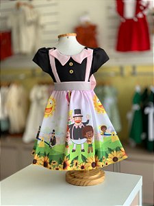 Vestido Temático  Mundo Bita LUXO