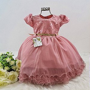 VESTIDO ROSE LUXO DAMINHASS