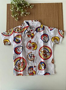 Camisa Tematica Patrulha Canina