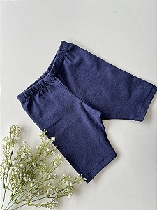 Bermuda de Cotton Marinho