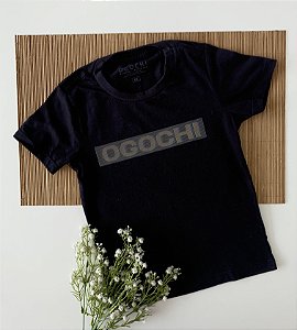 Camiseta Infantil Concept Slim Preta Ogochi