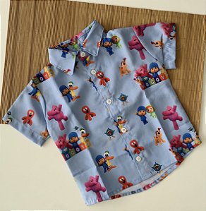 Camisa Tematica Pocoyo