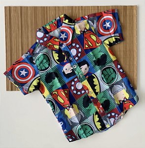 Camisa Tematica Hérois