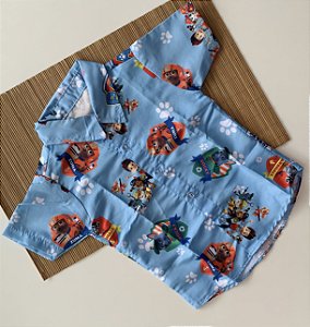 Camisa Tematica Patrulha Canina