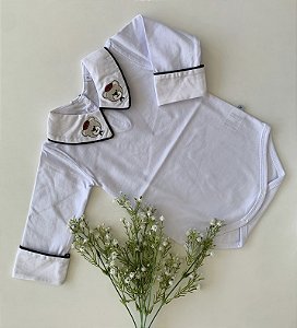 Body de Luxo Marinheiro Vivo Azul Marinho