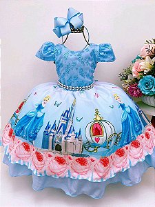 Vestido Temático Cinderela