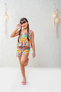 Conjunto Bia Love Azul
