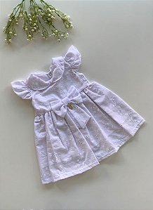 Vestido Fabiana Gola Branco