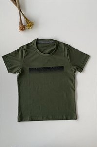 Camiseta Infantil Concept Verde Militar Ogochi
