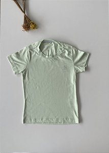 Camiseta Infantil Essencial Slim Verde Bebê Ogochi