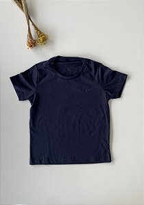 Camiseta Infantil Basica Slim Marinho Ogochi