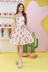 Vestido Elena Tulipas