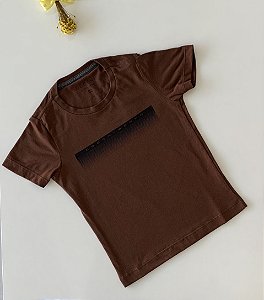 Camiseta Infantil MC Concept Marrom Ogochi