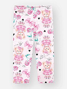 Legging Rosa Cerejas Cinti