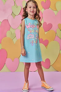Vestido Make Azul Claro Infanti