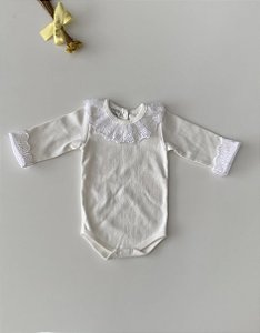 Body Luxo Longo Renda