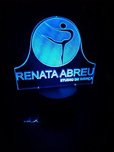 Luminária 3d Renata Abreu