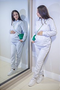 Calça de moletom Joy - Mescla