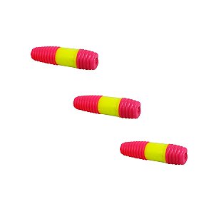 Isca Artificial Soft Charutinho Tricolor Pct 3 und - Alligator Pro Fishing