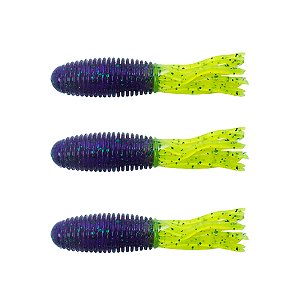 Isca Artificial Soft Anti-enrosco Gator Tube 3 und - Alligator Pro Fishing