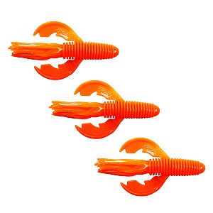 Isca Artificial Soft p/ Traíra Craw Tube Wing - Kreatur Soft Baits