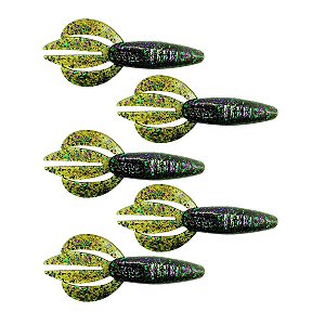 Isca Artificial Soft Pit Boss 10cm cores sólidas - Ueki Custom Baits