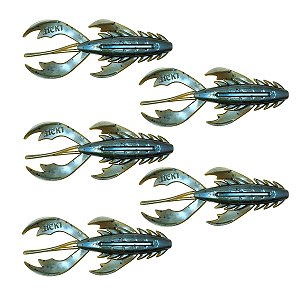 Isca Artificial Soft Lake Boss 5 und cores solidas - Ueki Custom Baits