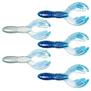 Isca Artificial Soft Paca Craw com 5 und - Ueki Custom Baits