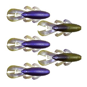 Isca Artificial Soft King Deep 5 und Bicolor - Ueki Custom Baits