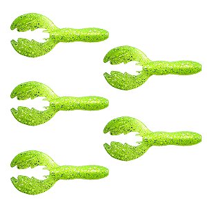 Isca Artificial Soft Paca Craw cores únicas - Ueki Custom Baits