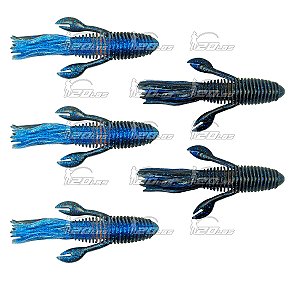 Isca Artificial Chubby Tube Bicolor - Ueki Custom Baits