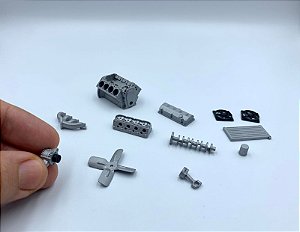 Kit 12 peças de motor aleatórias