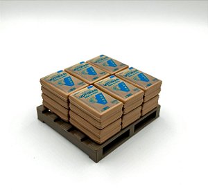 Pallet com carga de cimento