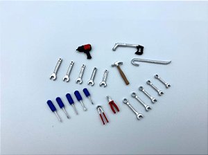 Kit 21 ferramentas diversas