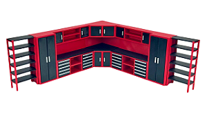 Kit Armário para Oficina - 5 Peças