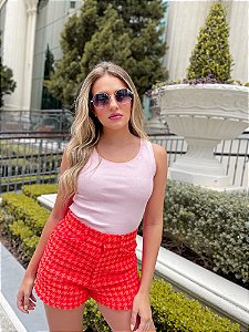 Regata Nana Costa Canelada Rosa Chic