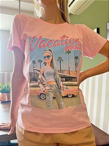 T-shirt Nana Costa Bem Me Quero Rosa Barbie - Nana Costa