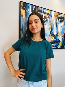 T-shirt Nana Costa Basic Verde Esmeralda
