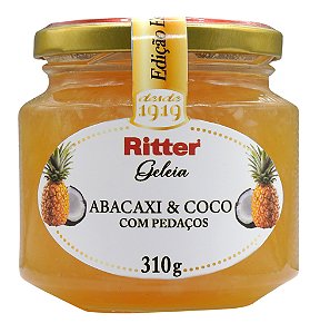 Geleia Tradicional de Abacaxi com Coco 310g