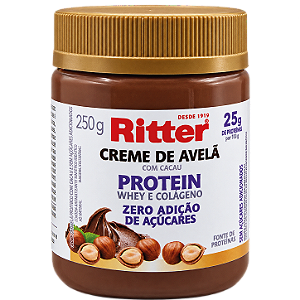 CREME DE AVELÃ COM PROTEÍNA E ZERO AÇÚCAR 250g