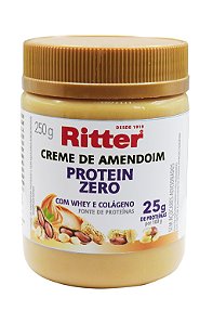CREME DE AMENDOIM COM PROTEÍNA E ZERO AÇÚCAR 250g