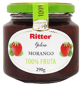 GELEIA 100% FRUTA MORANGO 290g