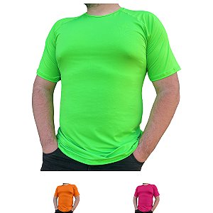Camiseta Adstore Plus Size Masculina Neon