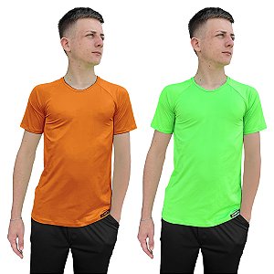 Kit 2 Camiseta Adstore Premium Masculina Neon