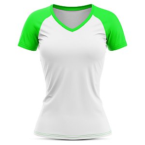 Camiseta Adstore Feminina Bicolor