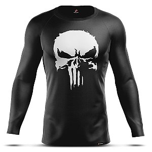 Camiseta Segunda Pele Skull Caveira Adstore Masculina