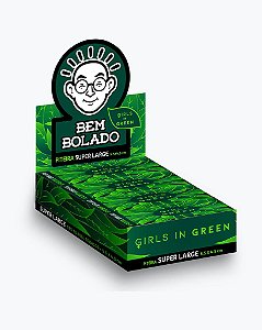 Piteira Bem Bolado Girls In Green Reciclado Display 24 Livretos