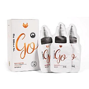 Tattoo To Go Electric Ink 2ml - Caixa com 12 unidades