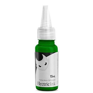 Tinta para tatuagem Electric Ink - Verde Claro 15ml